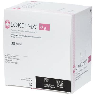 lokelma wirkstoff|Lokelma (active substance: sodium zirconium cyclo